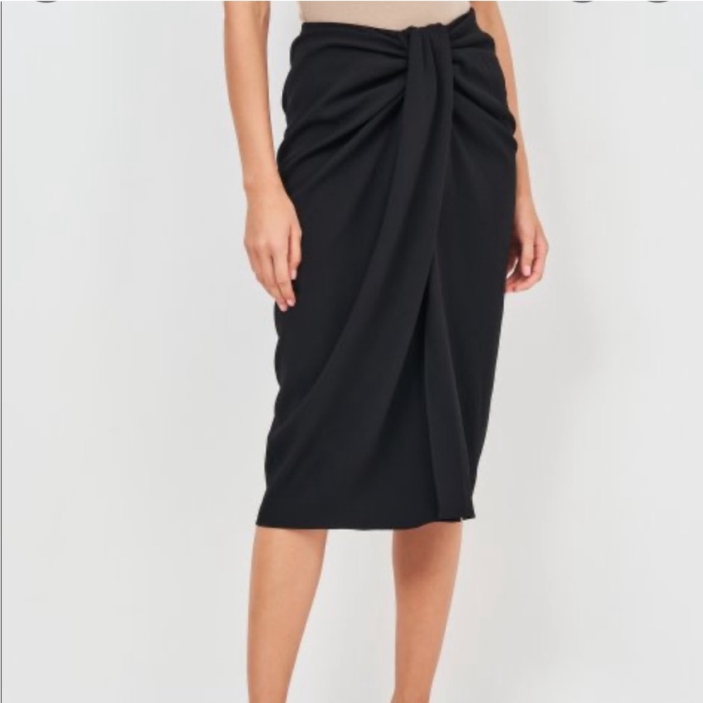 ZARA Knotted Skirt